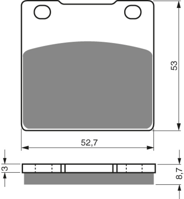 GOLDFREN Bremseklosser 016 Keramisk karbon AD