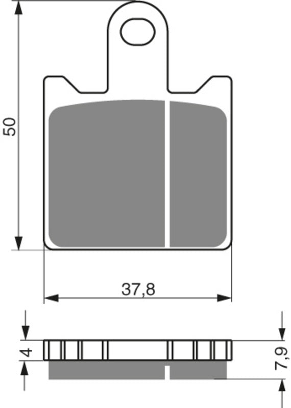 GOLDFREN Bremseklosser 249 Keramisk Karbon S3