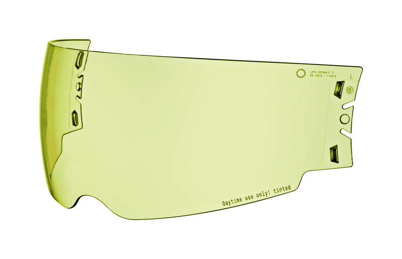 Schuberth M1 (53-63) C4,C3Pro,C3,E1,S2 solskjerm high definition gul (60-65)