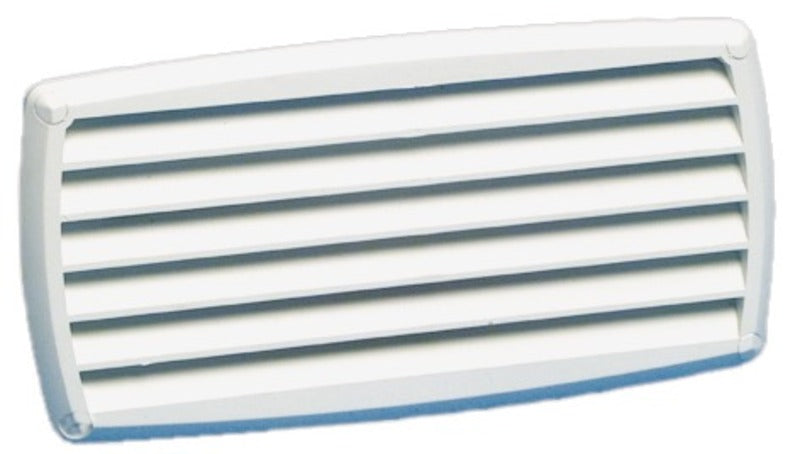 hvit ABS-ventil 201x101 mm