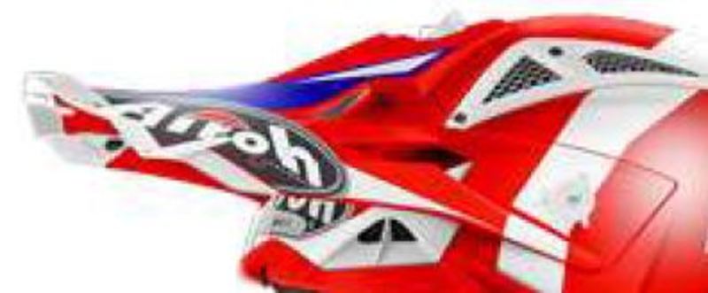 Airoh Aviator 2.3 AMSS peak Bigger rød matt