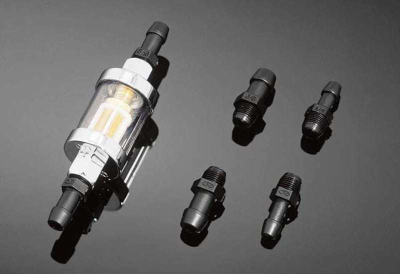 Highway Hawk drivstoffilter krom