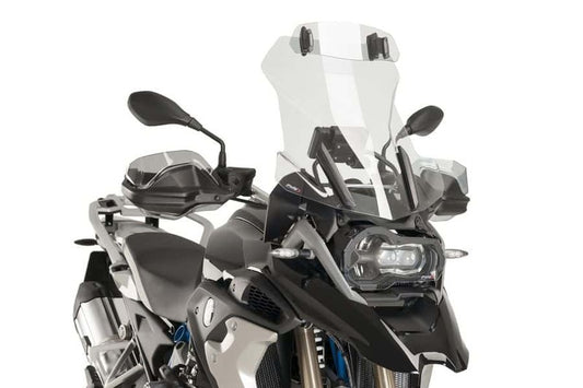 Puig Visor Multiadjustable Clip-On 325X102Mm. C/Clear