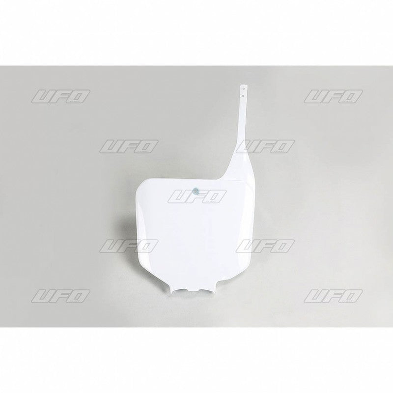 UFO Front nummerskilt CR125/250 95-99+CR500 00- Hvit 041