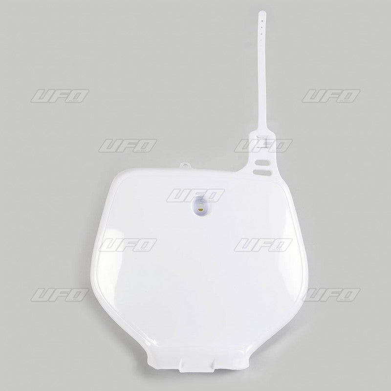 UFO Front nummerplate YZ/YZF125-400 92-99 Hvit 046