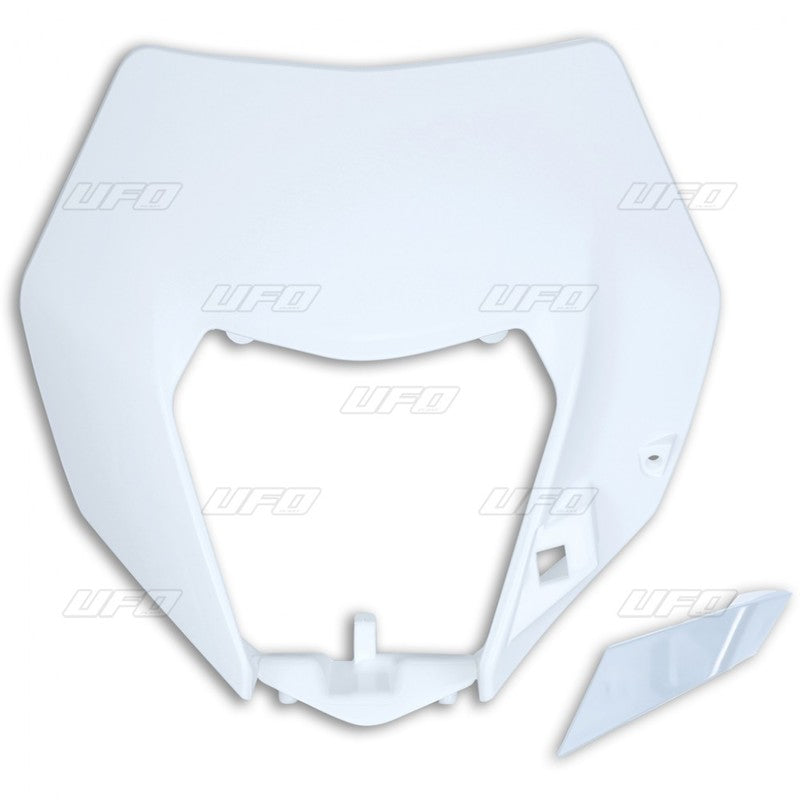 UFO Plast for frontlykt KTM EXC-F 250-450 14-16 Hvit 047