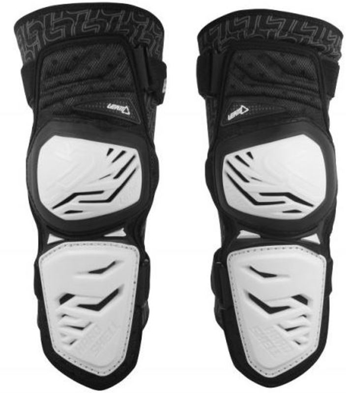 Leatt Knee Guard Enduro Wht/Blk #S/M