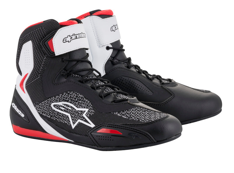 *Alpinestars Sko Faster-3 Rideknit Svart/Hvit/Rød 47