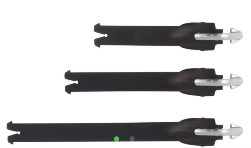 Alpinestars Spenner/Stropper Erstatning Musta (Tech 7S, T, Tech 3 Stella 2018-)