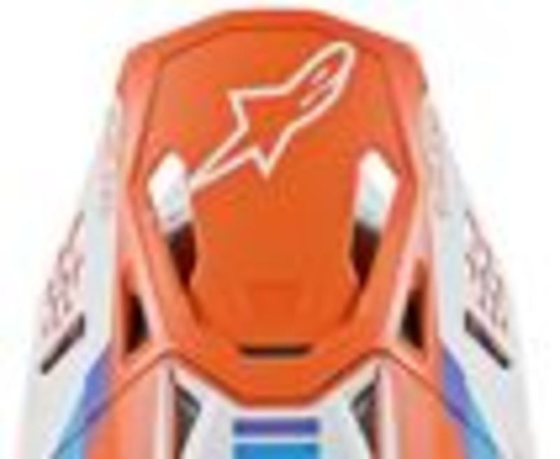 Alpinestars Visir S-M8 - CONTACT Matt Oransje