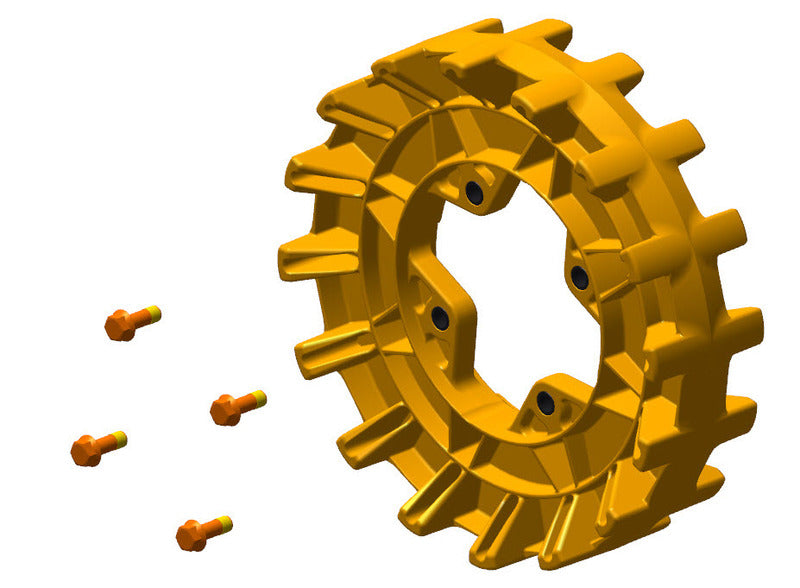 Camso Tannhjul 15 tenner 4S, bolt 3/8-16 x 1 1/4