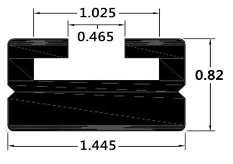 Kimpex Glide Svart 100"