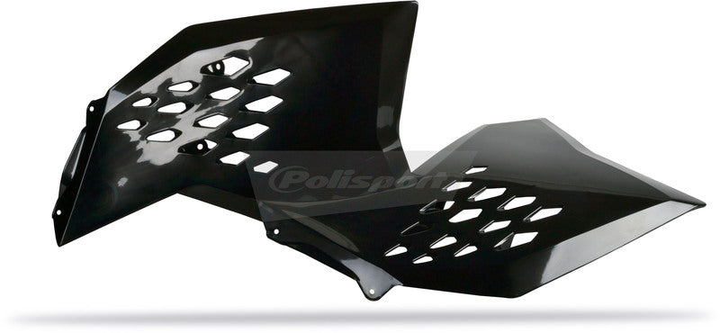 Polisport radiator scoop SX 07-10, EXC 08-11, svart (6)