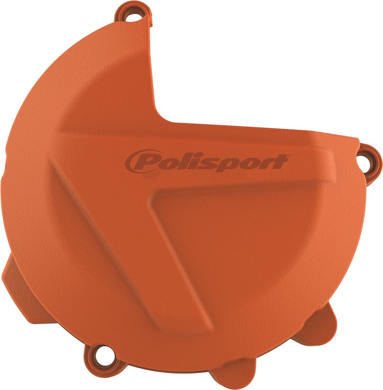 Polisport clutch cover prot. SX250 17-22 EXC 250/300 17-23 orange (10)