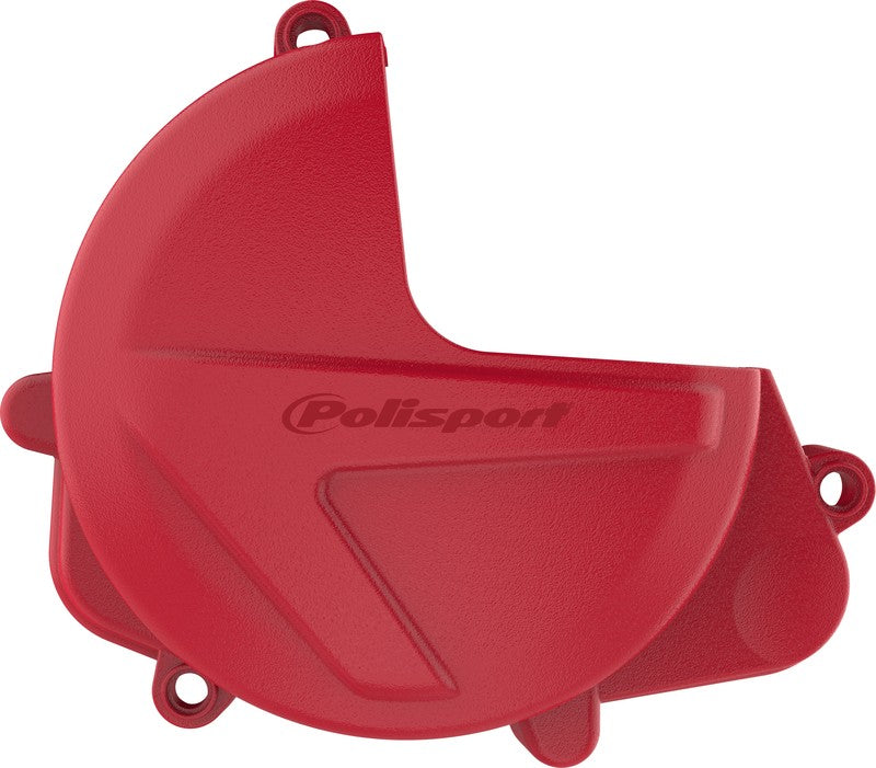 Polisport clutchdekselbeskyttelse CRF450R 17-.. rød (10)