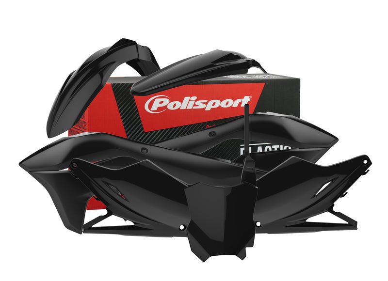 Polisport plastsett KX450F 16-18 Svart (1)