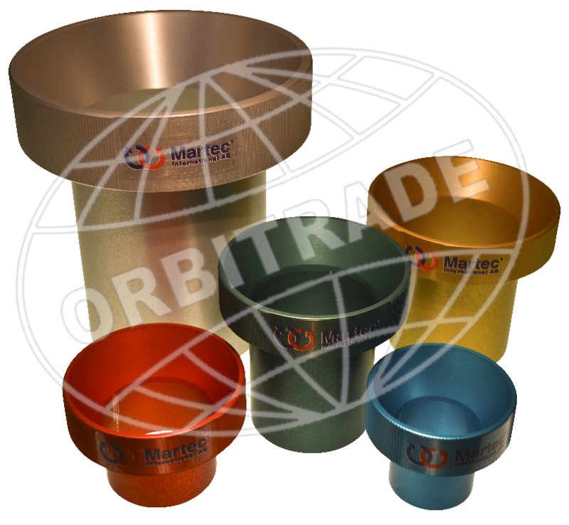 Orbitrade, Impellerverktøy (sett med 5 hylser)