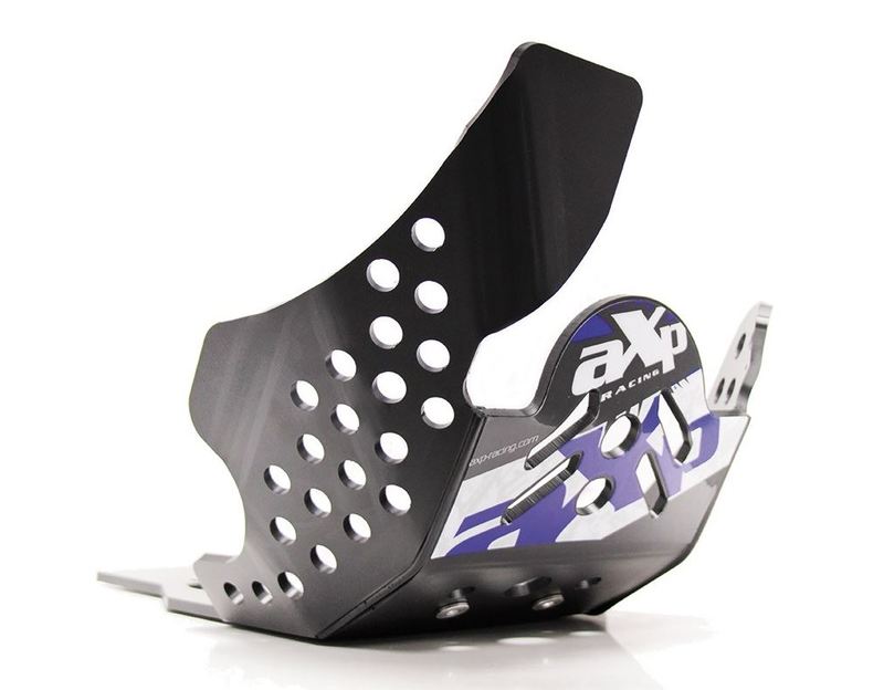 AXP Skid Plate PHD 6mm Svart Yamaha YZ250F/FX/WR250F 19- / Fantic XE250F 21-