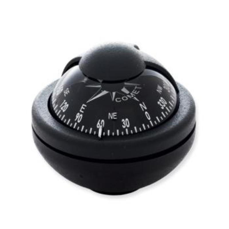 Riviera compass BC2 Black/Black card 61x65mm