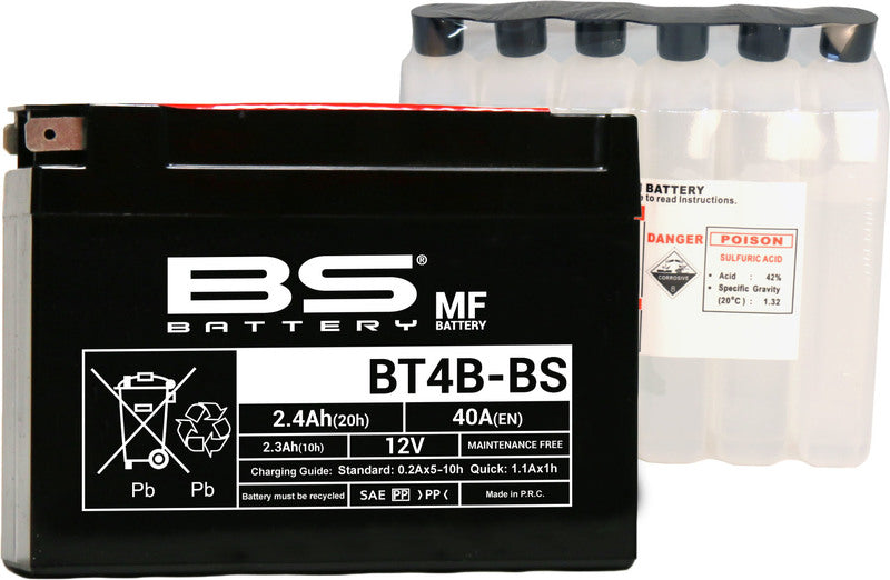 BS Battery BT4B-BS MF (cp) Vedlikeholdsfri