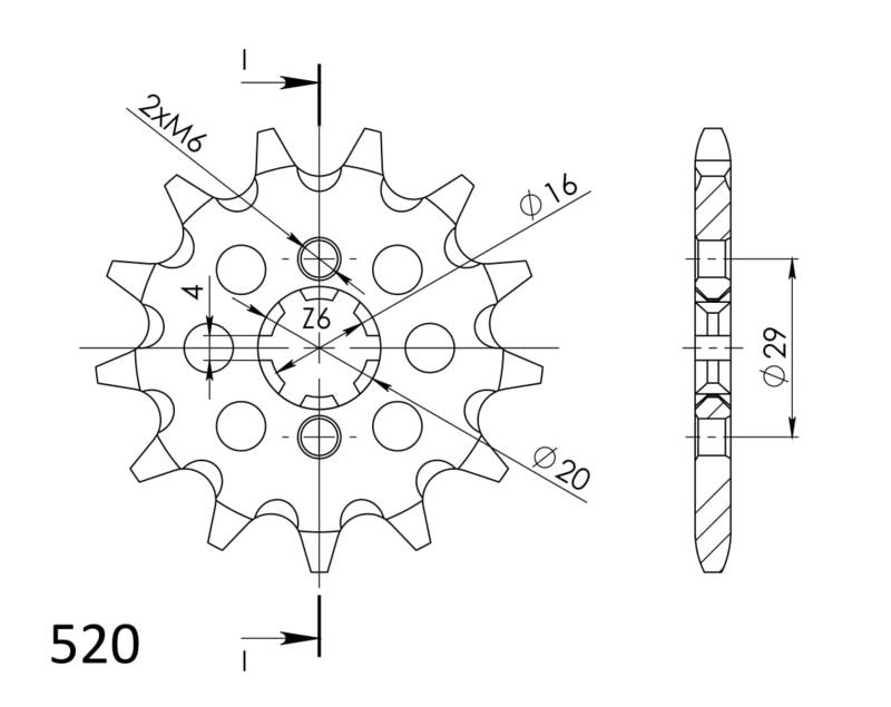 Supersprox / JT Front sprocket 422.14