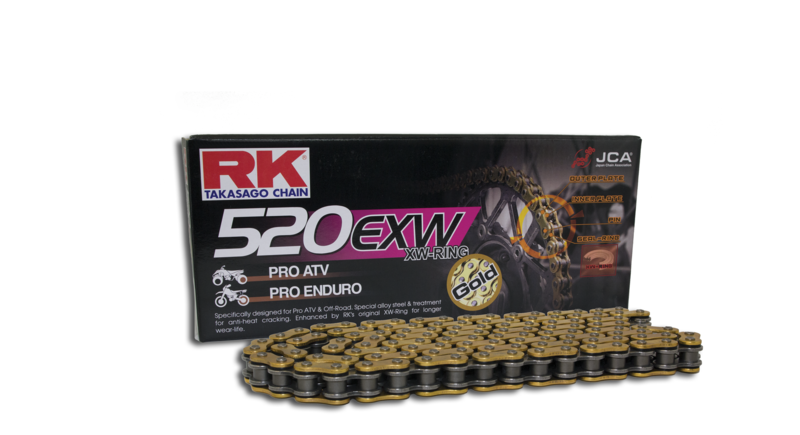 RK GB520EXW XW-ringkjede Atv/Offroad +CL (Koblingsledd)
