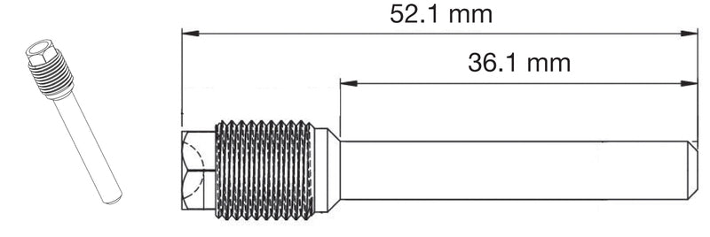 Sbs Brake pin front Ka/Su