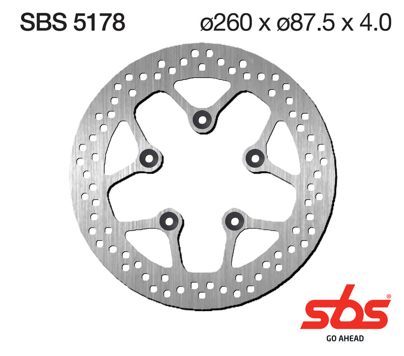 Sbs Bremseplate Standard