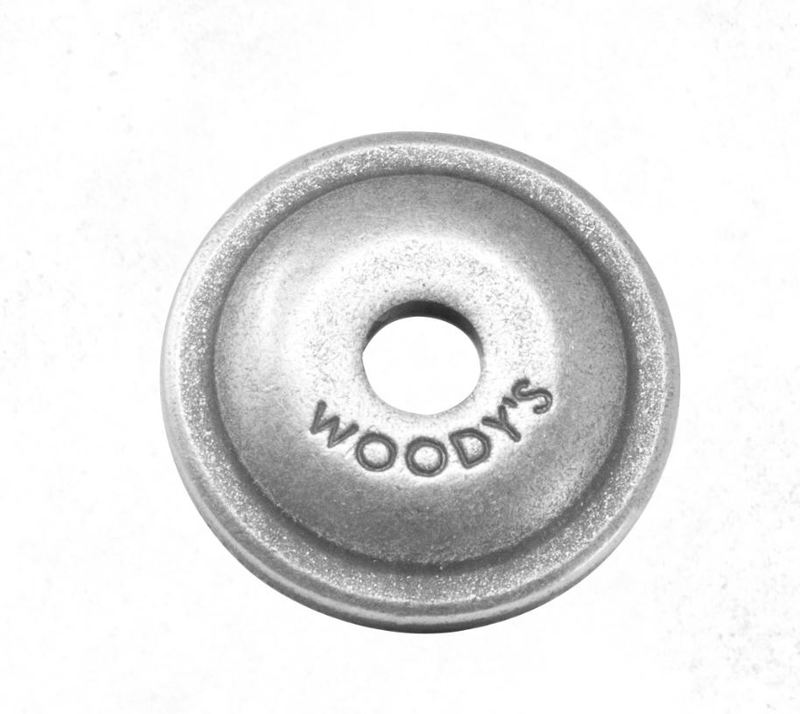 Woodys Rund Støtteplate 84 stk Grand Digger Alumiini