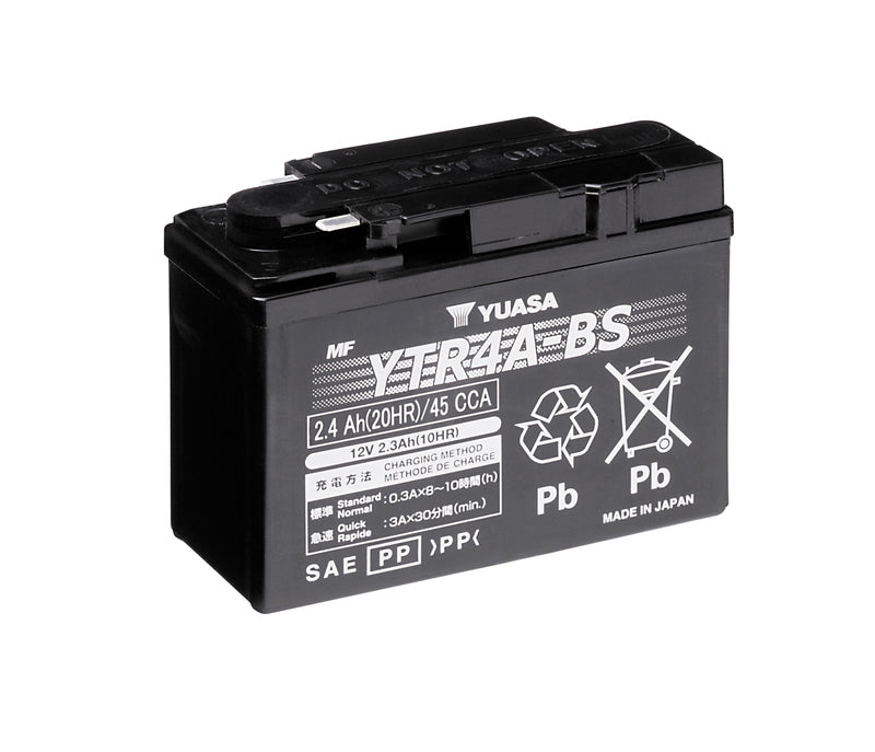 Yuasa Batteri YTR4A-BS (cp) med syrepakke (6)