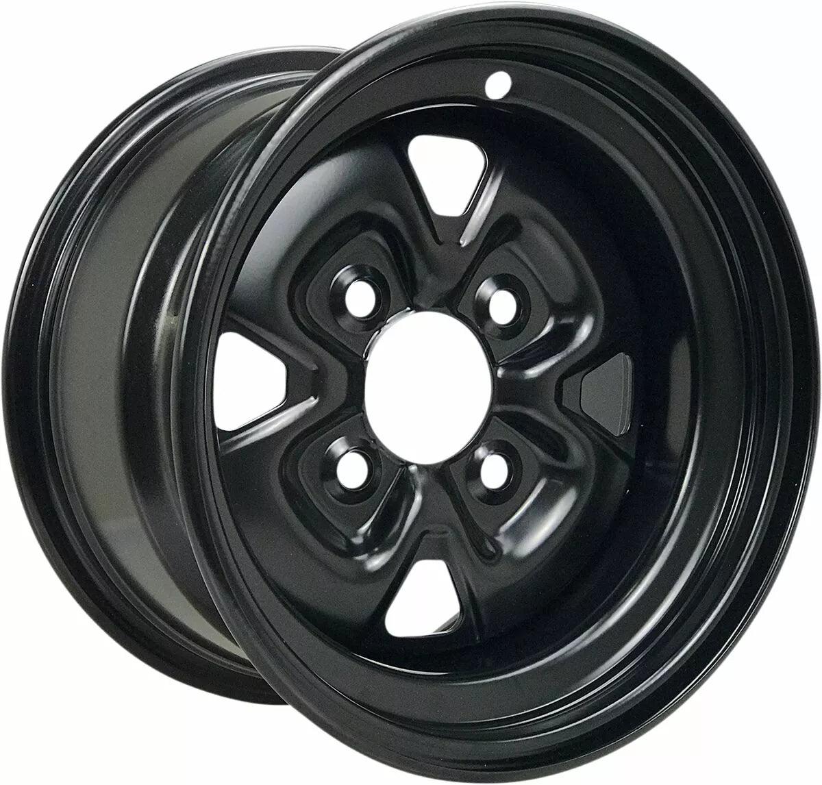 Moose felg STEEL 12X7 4/156 BK