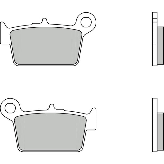 Brembo bremseklosser karbon-keramikk