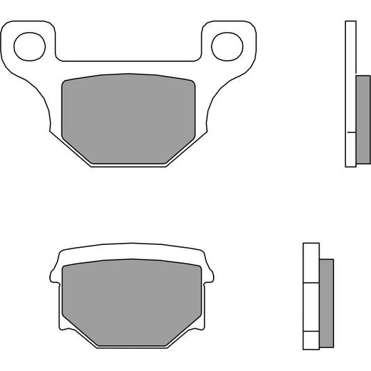 Brembo bremseklosser karbon-keramikk