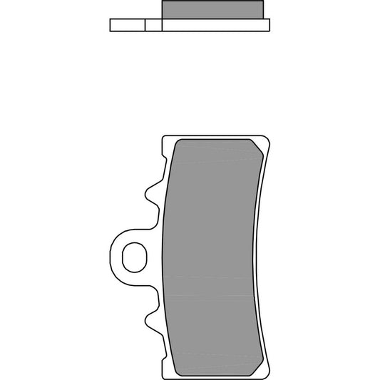 Brembo bremseklosser karbon-keramikk