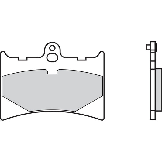 Brembo bremseklosser karbon-keramikk
