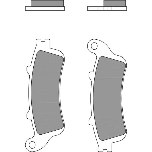 Brembo Bremseklosser Sintret Bakvei