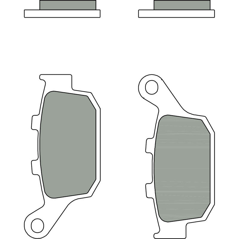 Brembo Bremseklosser Sintret Bakvei