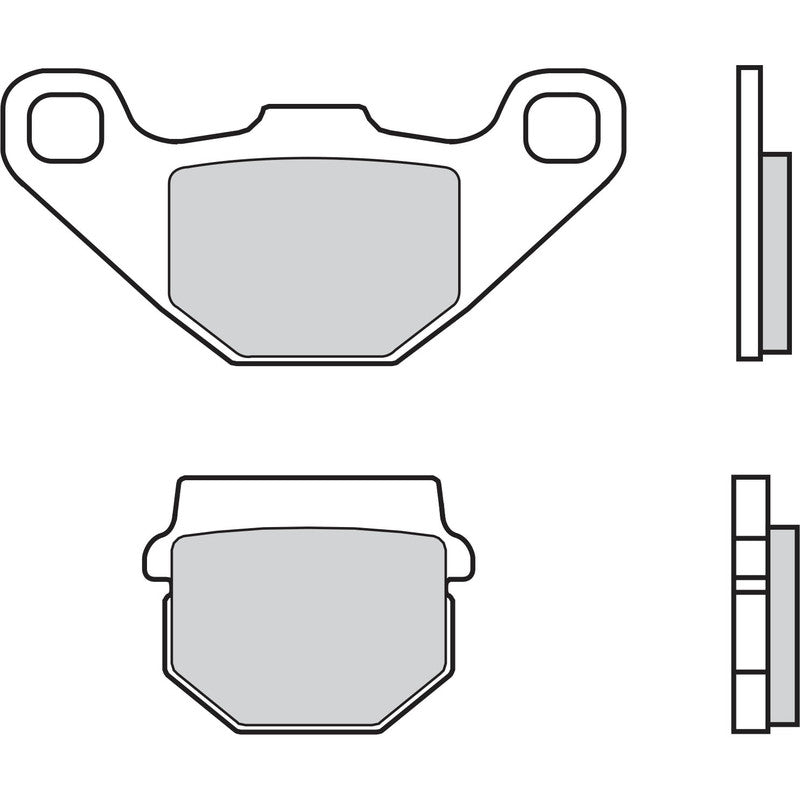 Brembo bremseklosser karbon-keramikk