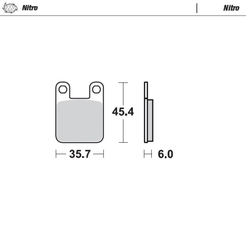 Moto-Master Bremseklosser KTM: foran 65cc 2000-2001