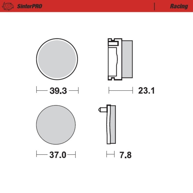 Moto-Master Bremseklosser Yamaha: Blaster YFS 200