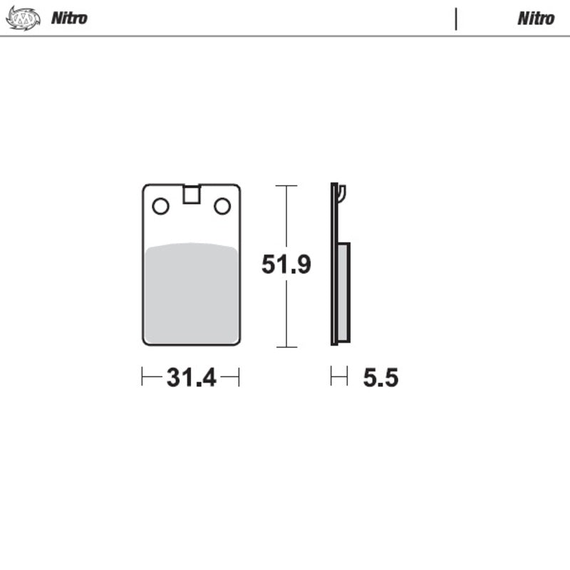 Moto-Master Bremsbelger Gilera, Malaguti, Tomos