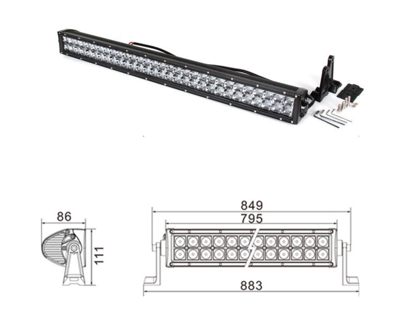 Kinwons Led Bar 10-32V 180W