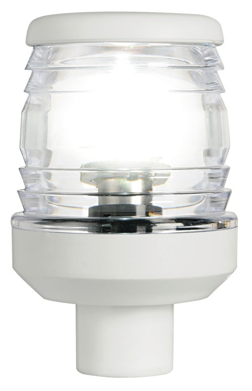 360° Klassisk lys m/skaft hvitt LED
