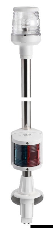 Osculati Recess white combined lightpole 100 cm