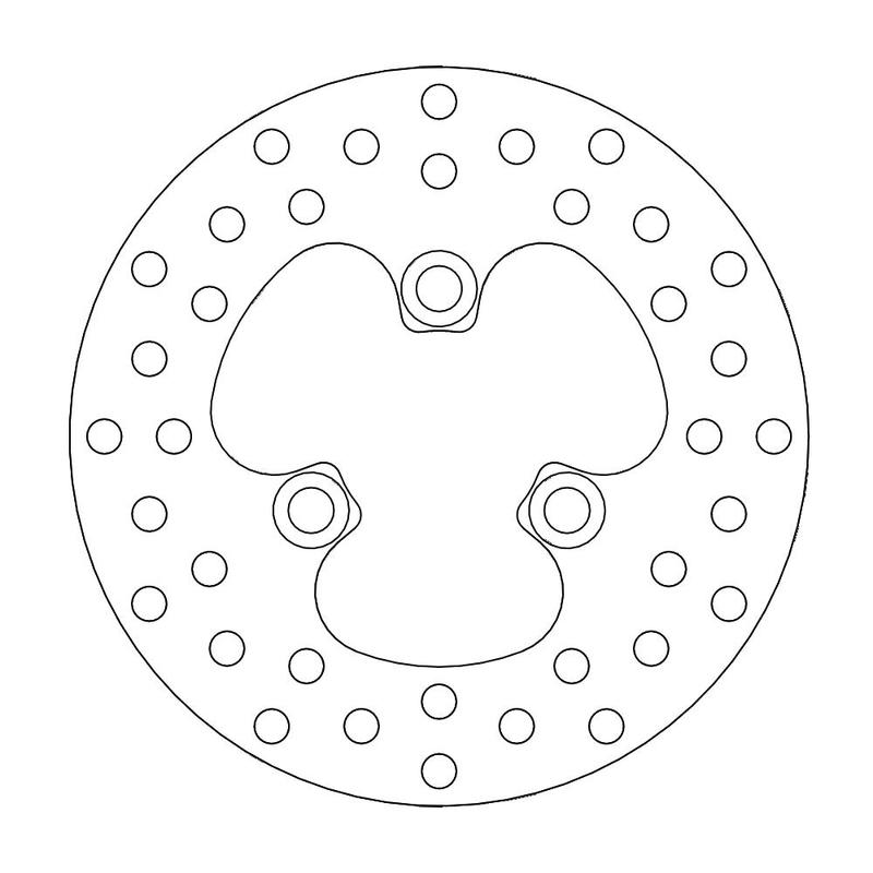 Moto-Master Bremseplate foran Suzuki: LT 230 quadrunner, LT 230 E quadsport, LT