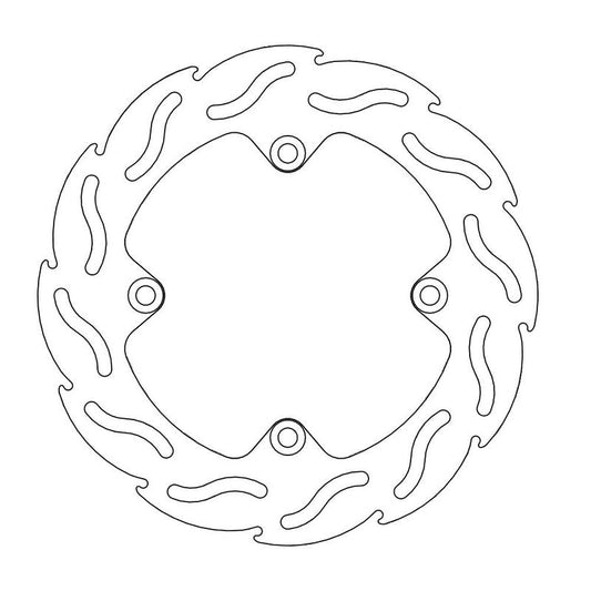 Moto-Master Flame bremseplate bak Ducati: 748, 916, 996, 998