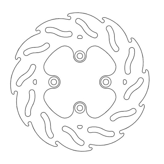 Moto-Master Flame Brakedisc bak KTM 65