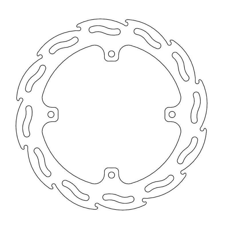 Moto-Master Flame Brakedisc bak KTM 85