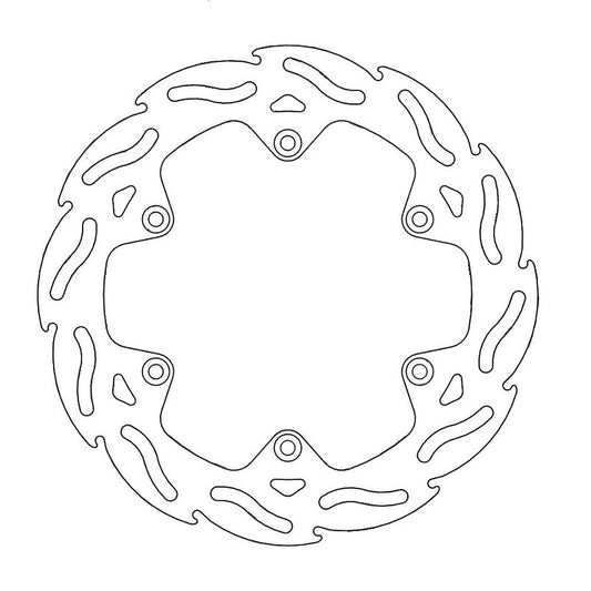 Moto-Master Flame Brakedisc bak Suzuki DR-Z 250-400, RM 125-250