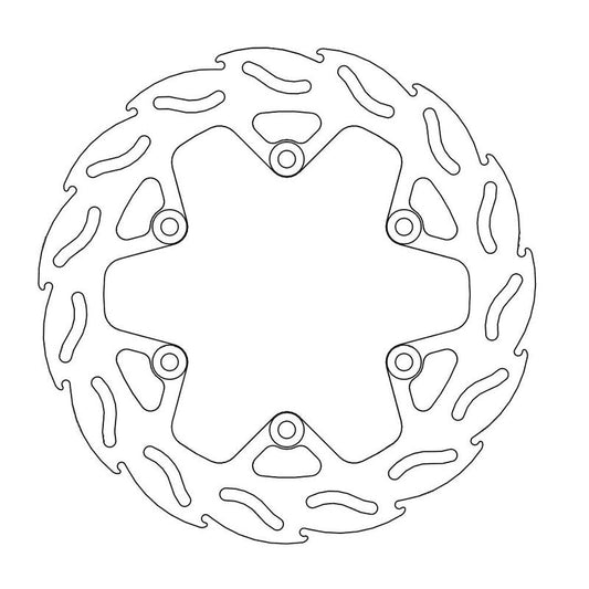 Moto-Master Flame Brakedisc bak Yamaha TDM